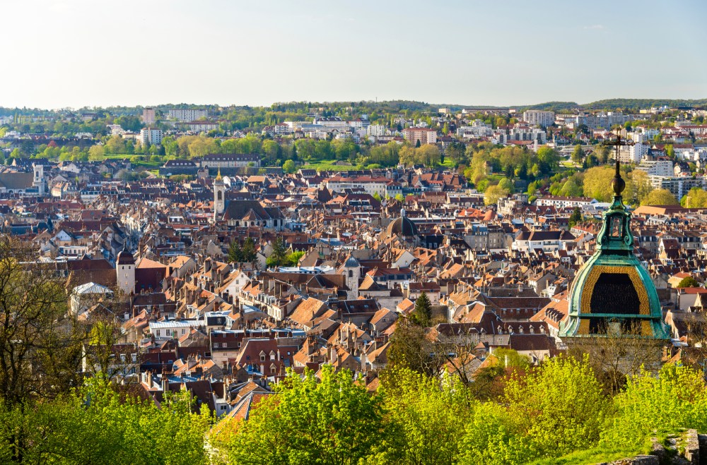 View of Besancon city - France, Doubs